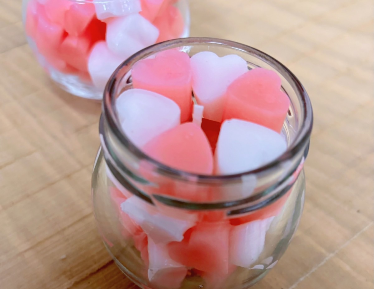 らぶキャン - ハート型キャンドル